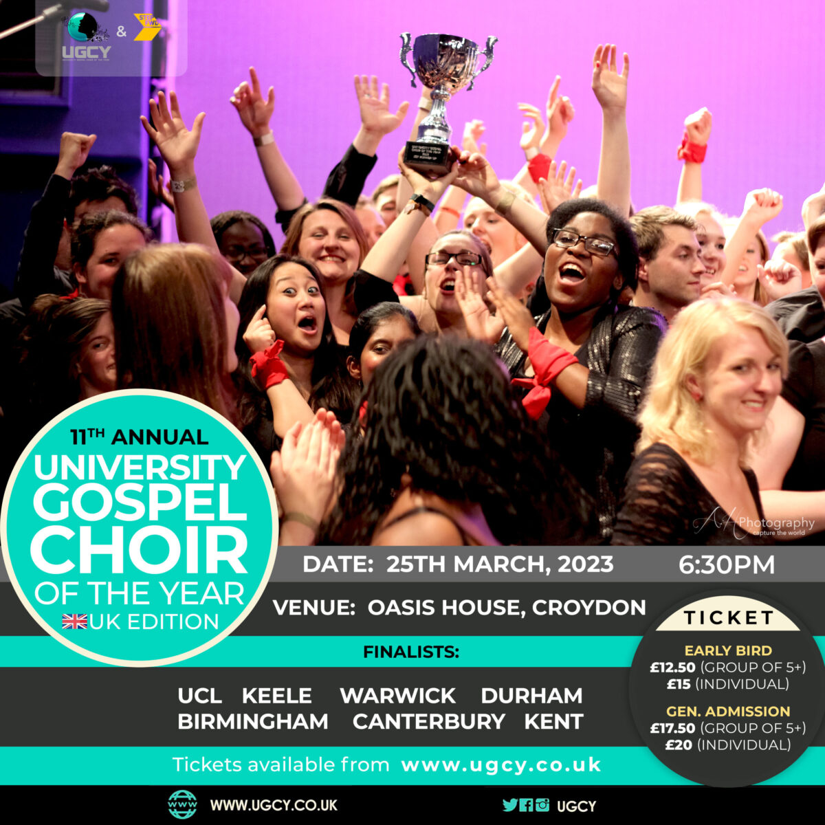 University Gospel Choir Of The Year (ugcy) 2023 - Step Fwd Uk