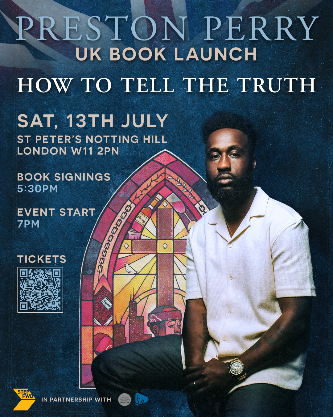 Preston Perry UK Book Launch: HOW TO TELL THE TRUTH - AStepFWD